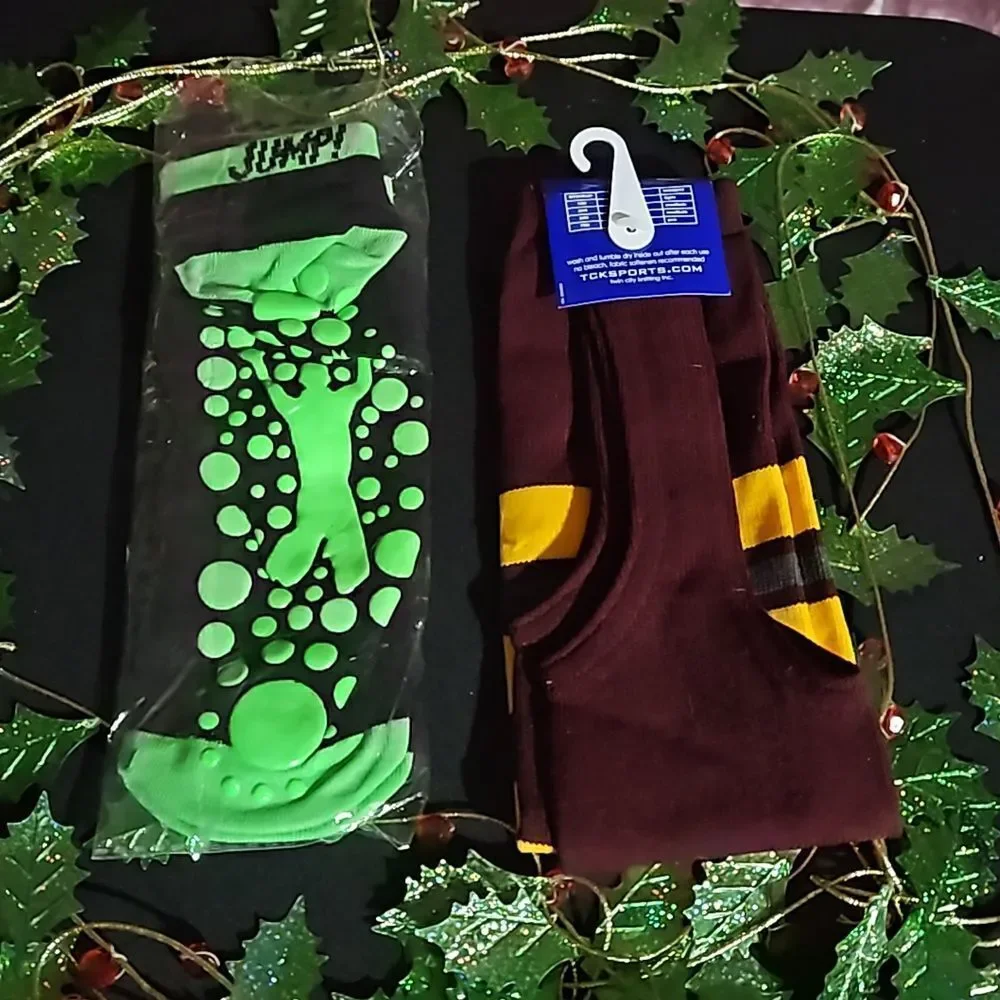 Baseball Stirrup Socks & Jump Slip Resistant Socks Bundle CLEARANCE
